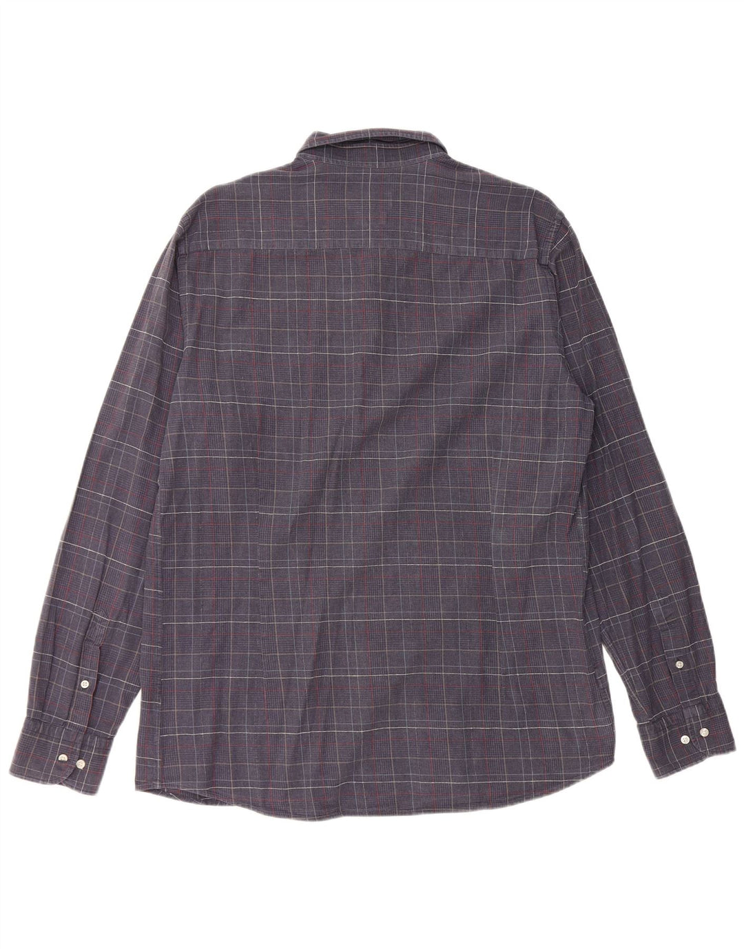 Cămașă pentru bărbați MASSIMO DUTTI XL din bumbac cu picior de gală, albastru