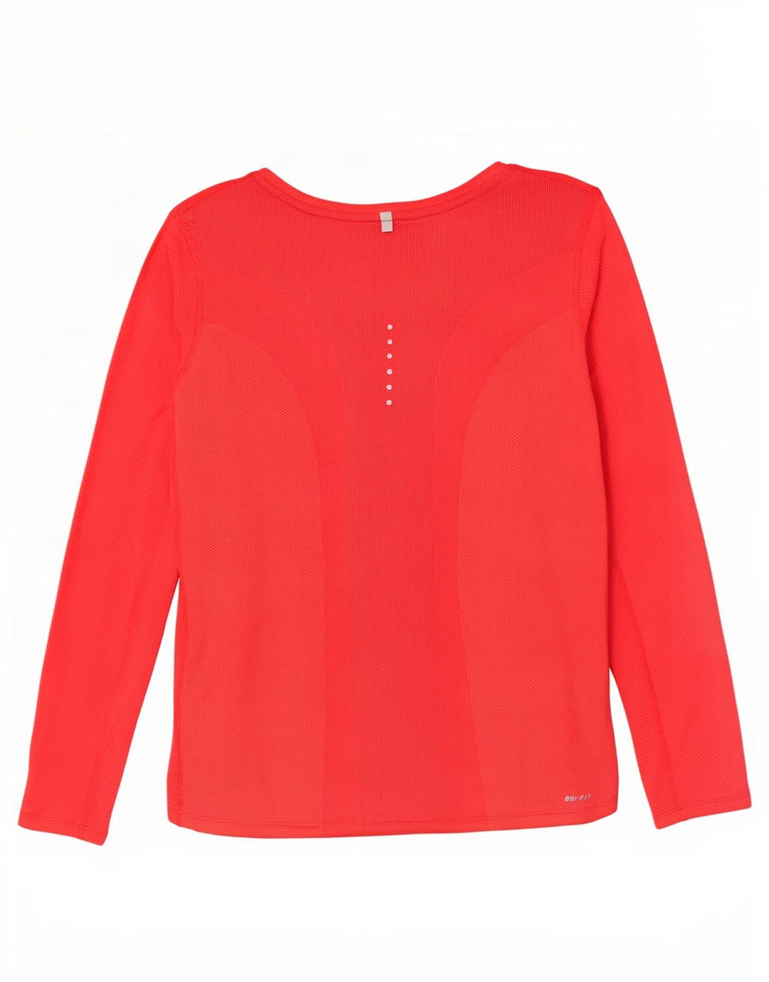 Nike Dri Fit Top cu mânecă lungă pentru femei UK 16 Large Red