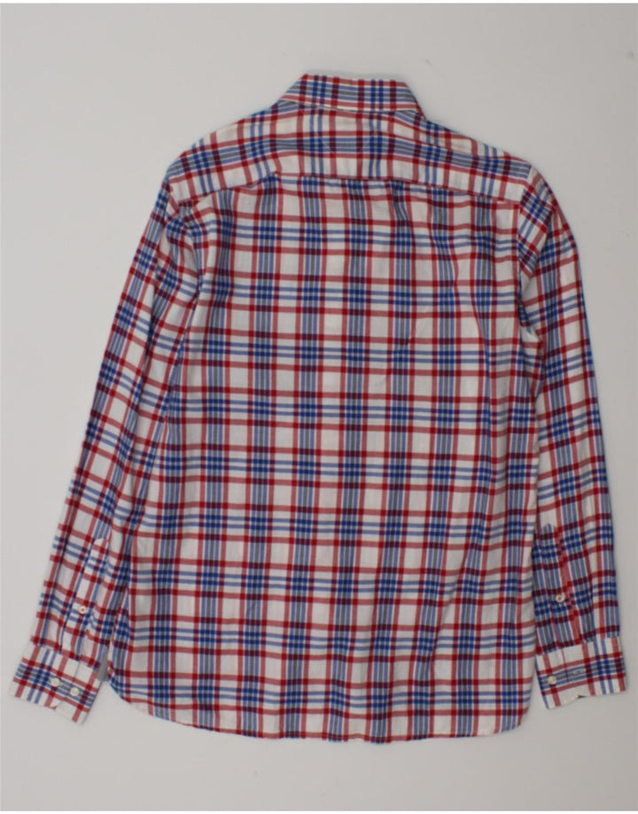 Cămașă personalizată pentru bărbați Tommy Hilfiger, bumbac cu carouri multicolore