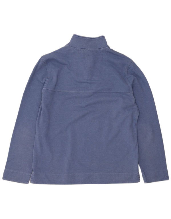 Crew Clothing Hanorac cu fermoar pentru bărbați Pulover XL Bumbac albastru