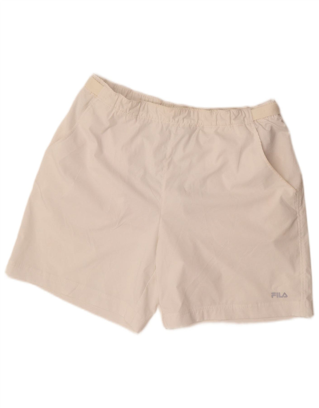 Pantaloni scurți de înot Fila pentru bărbați, mari, albi