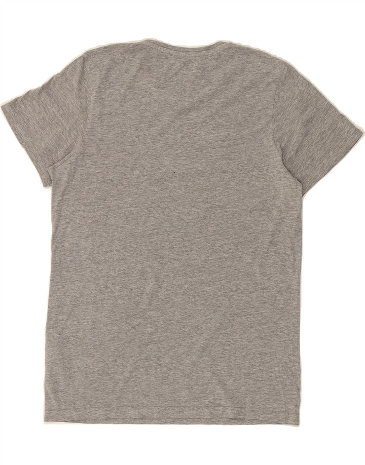 JACK & JONES Mens Graphic T-Shirt Top Medium Grey Cotton Vintage Jack & Jones and Second-Hand Jack & Jones from Messina Hembry 