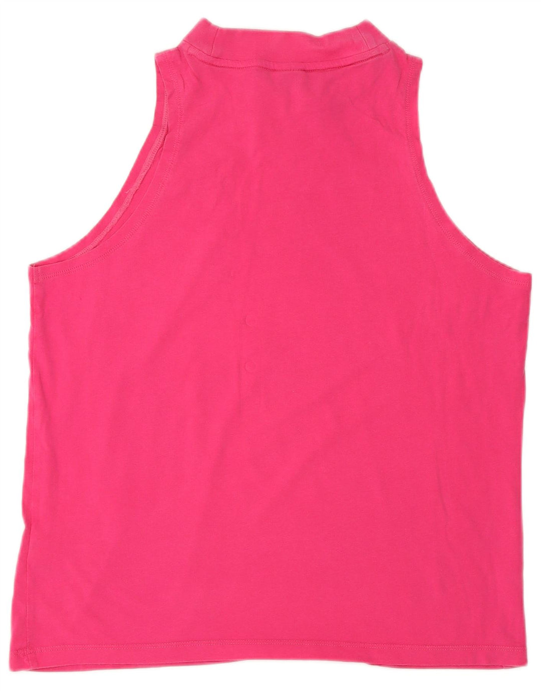 PUMA Womens Graphic Vest Top UK 10 Small Pink Cotton