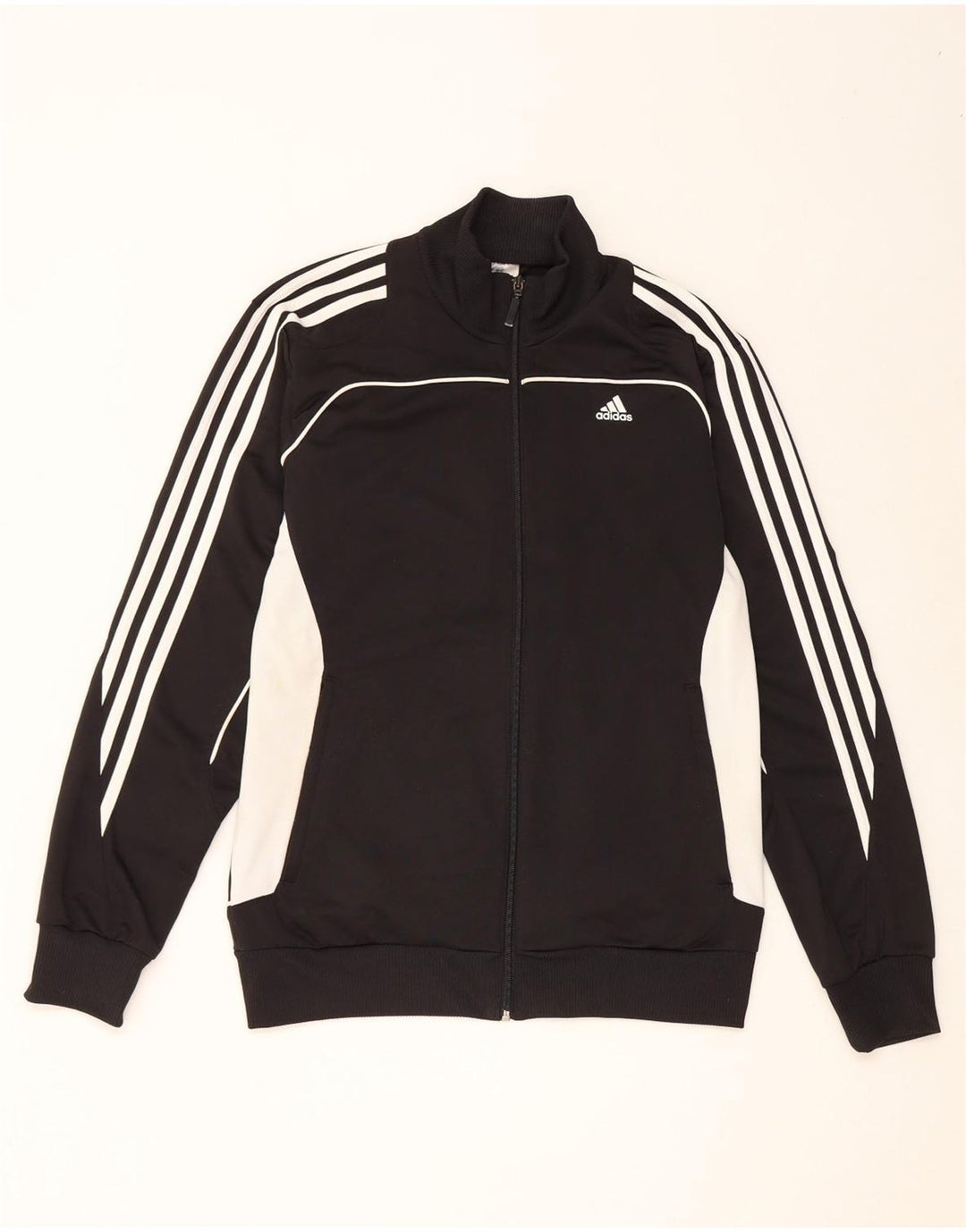 Jachetă de trening pentru bărbați Adidas UK 40/42 Medium Black Colorblock