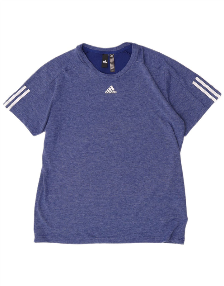Tricou pentru bărbați Adidas Top mare, albastru, poliester