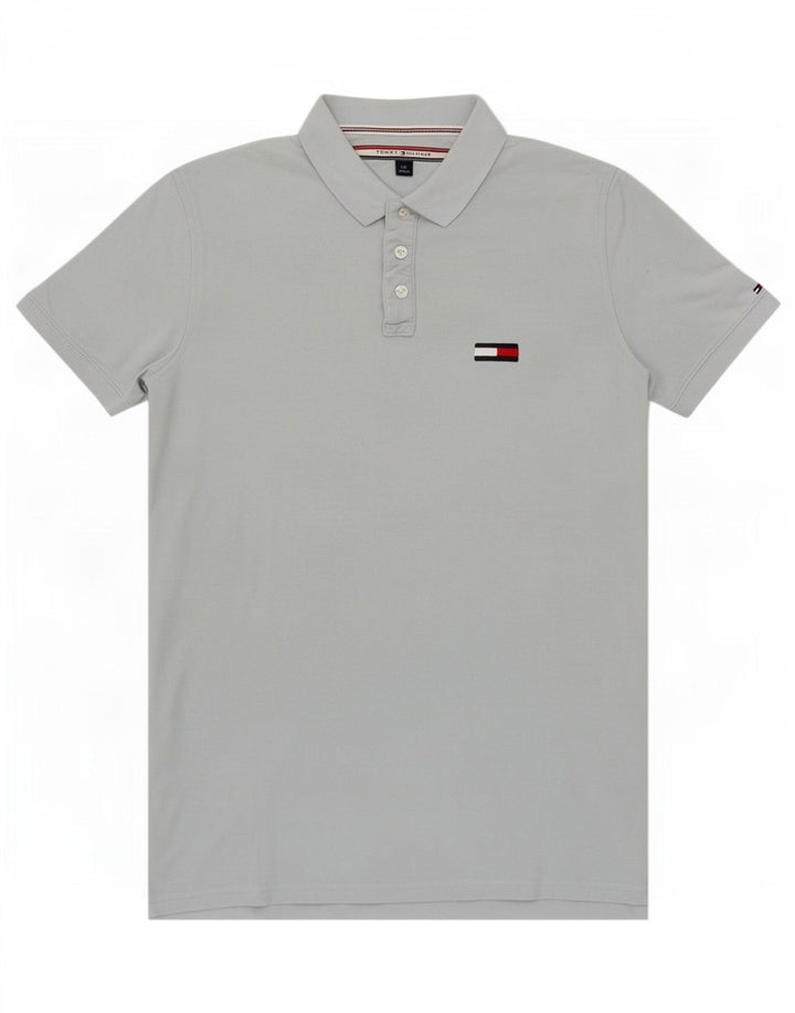Tricou polo Tommy Hilfiger pentru bărbați, mare, albastru, bumbac