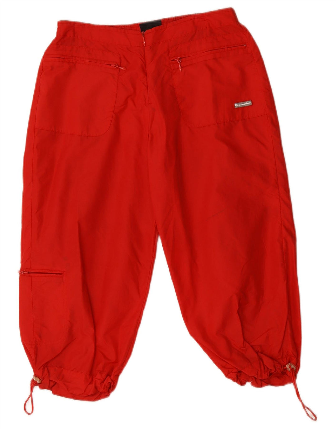 Champion Pantaloni de jogging pentru femei Capri Medium W28 L19 Poliamidă roșie