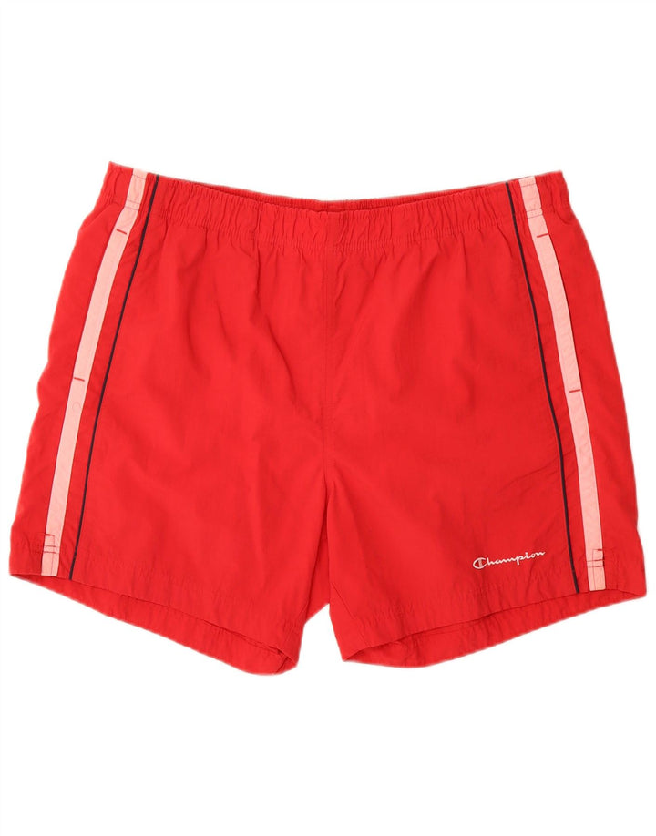 Pantaloni scurți de înot Champion pentru bărbați 2XL poliamidă roșie