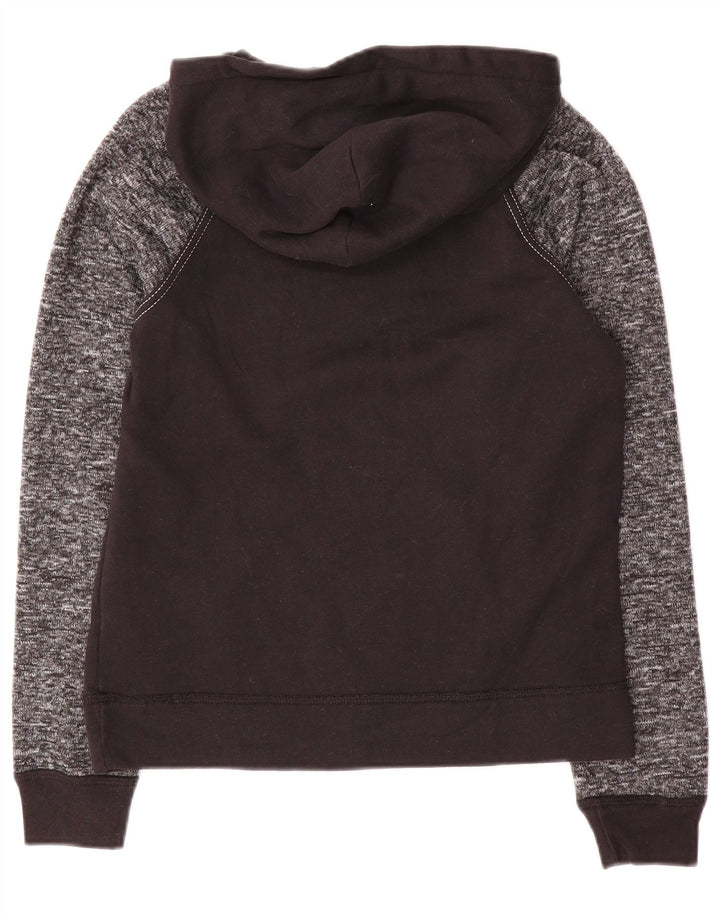 ABERCROMBIE & FITCH Pulover cu glugă pentru băieți 13-14 ani Poliester cu pete negru