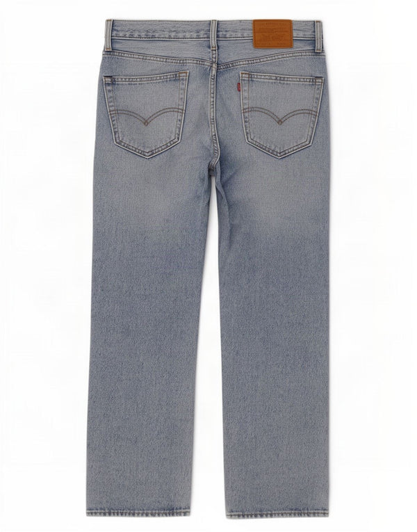 Blugi drepți Levi's 551 Loose Fit W29 L26 Bumbac albastru