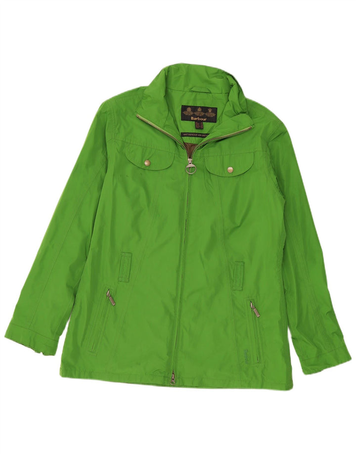Jachetă de ploaie pentru femei Barbour UK 16, mare, verde, poliester