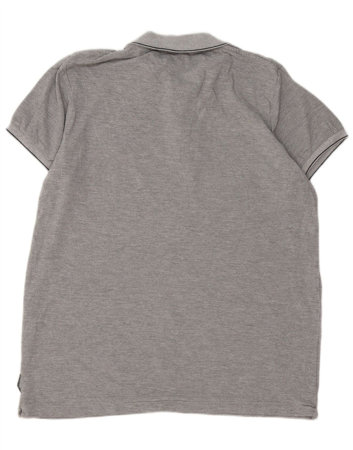 Tricou polo pentru bărbați French Connection XL, bumbac cu pete gri