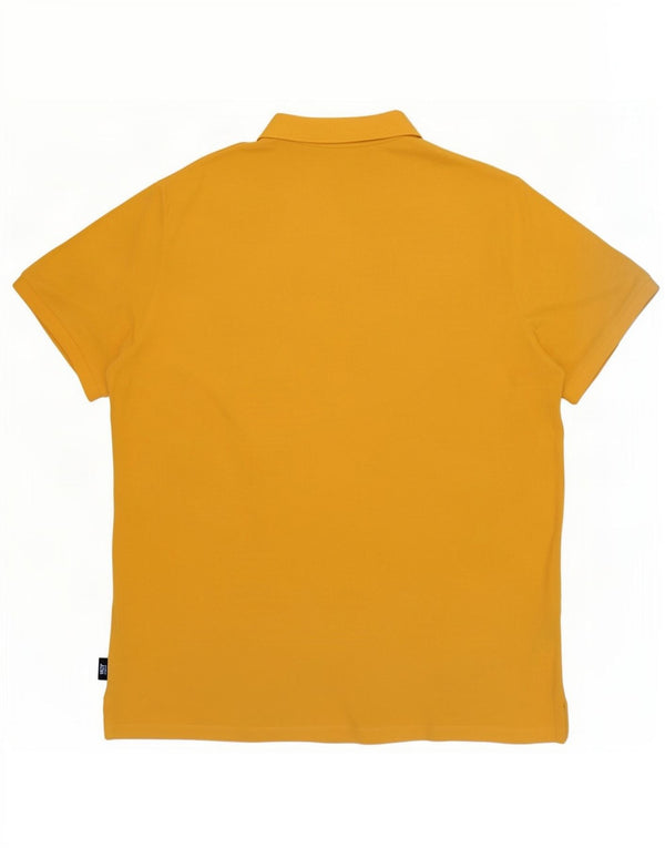 Polo Ralph Lauren pentru bărbați, personalizat, slim fit, bumbac galben 2XL
