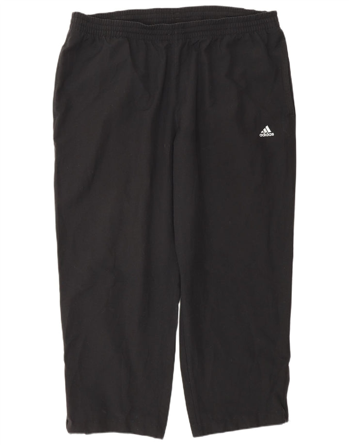 Pantaloni de trening Adidas Climalite pentru bărbați XL poliester negru