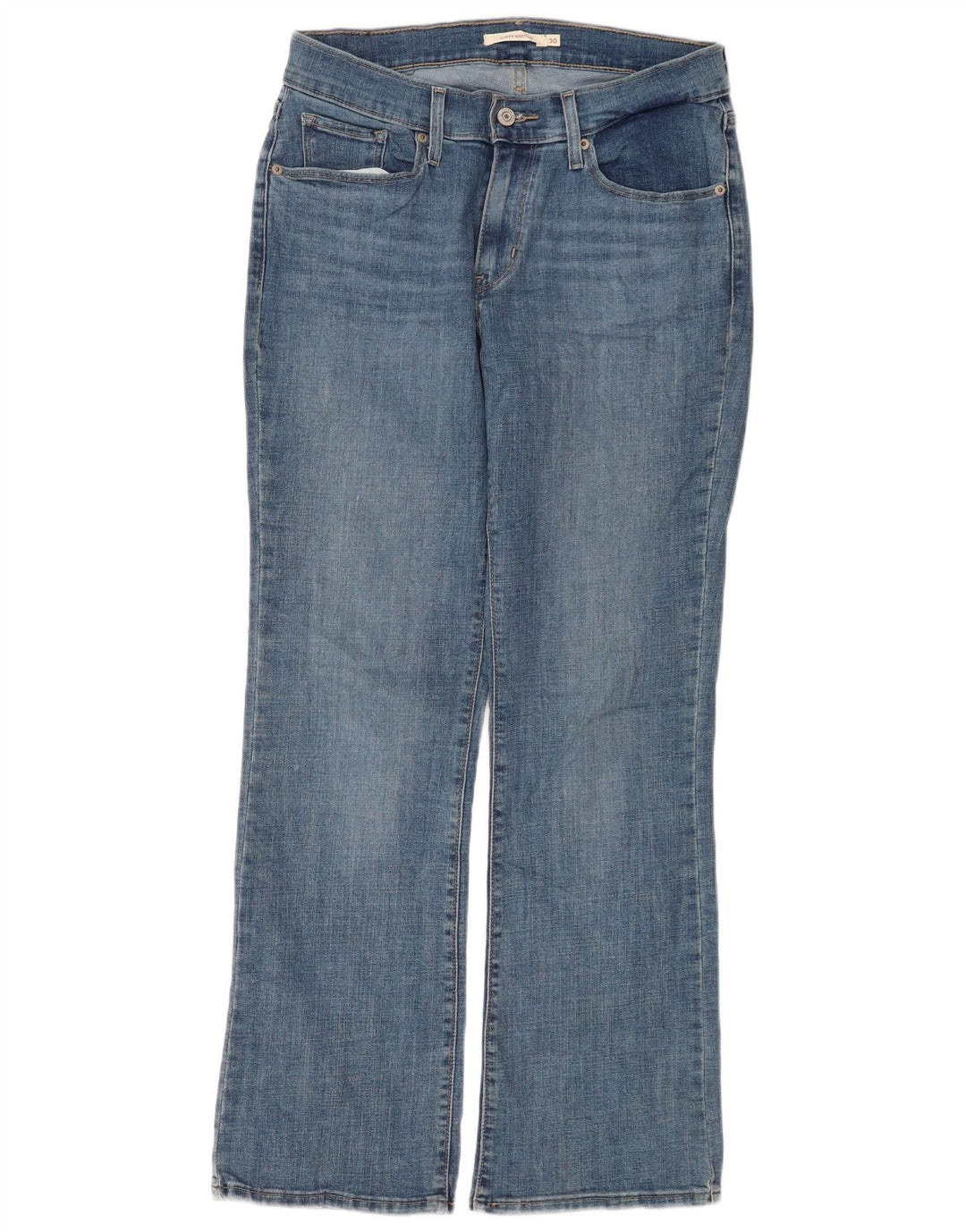 Blugi Levi's Curvy Bootcut W30 L30 Bumbac albastru