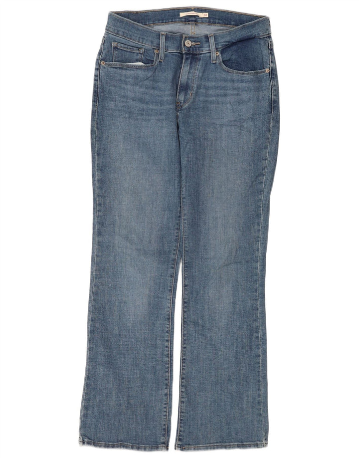 Blugi Levi's Curvy Bootcut W30 L30 Bumbac albastru