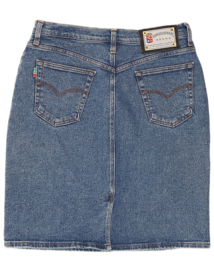 Armata Di Mare Fusta Dama Denim W32 Large Blue