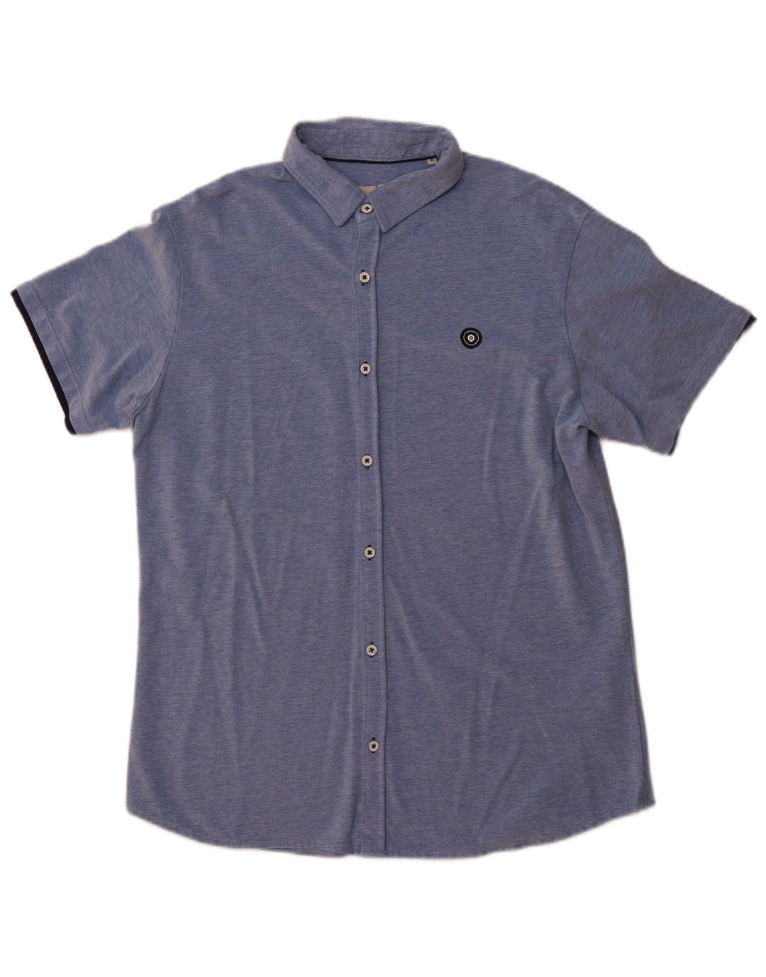 Cămașă pentru bărbați JACK & JONES Slim Fit XL Bumbac albastru