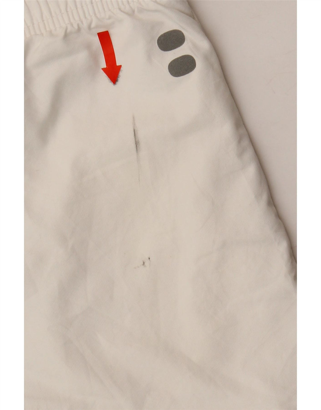 NIKE Womens Capri Tracksuit Trousers UK 16 Large  White Polyester Vintage Nike and Second-Hand Nike from Messina Hembry 