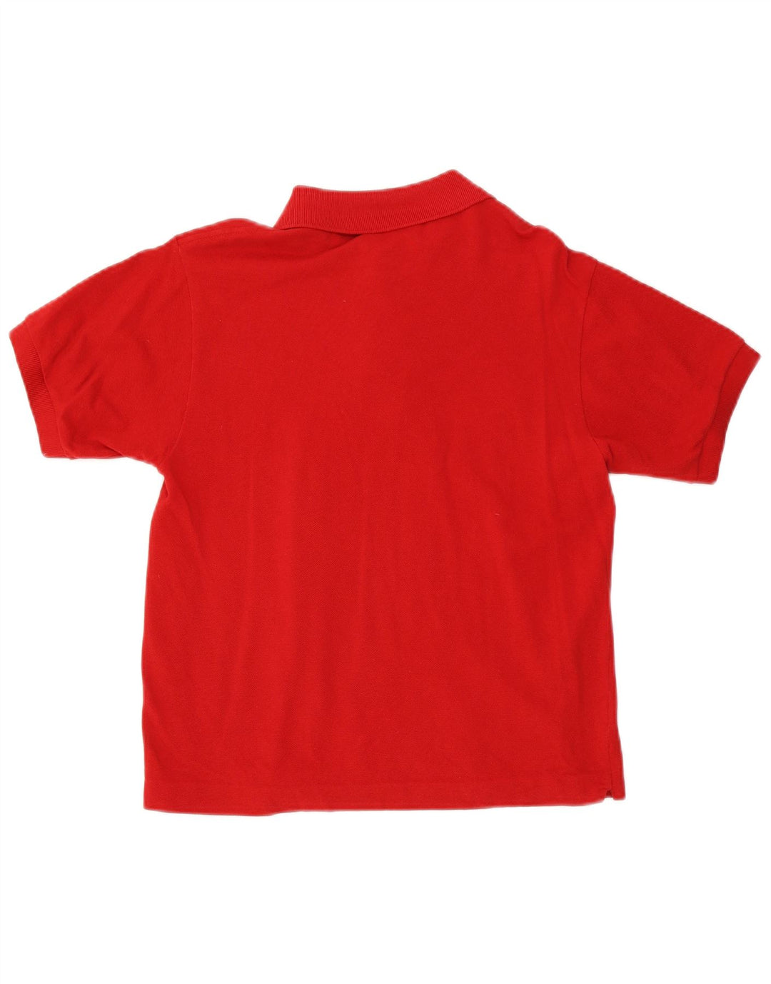Tricou polo Lacoste pentru bărbați, mărimea 3, bumbac roșu mic