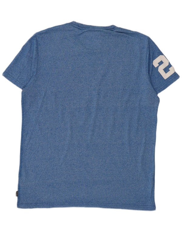 Tricou grafic pentru bărbați Superdry Top XL Bumbac albastru