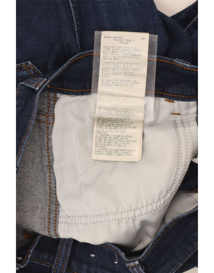 Blugi slim pentru bărbați Wrangler W31 L32 bumbac bleumarin