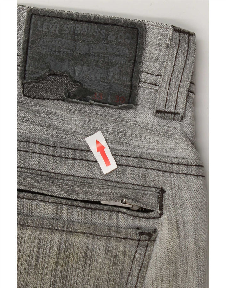 Blugi Levi's 511 Slim pentru bărbați W33 L30, bumbac cu pete gri