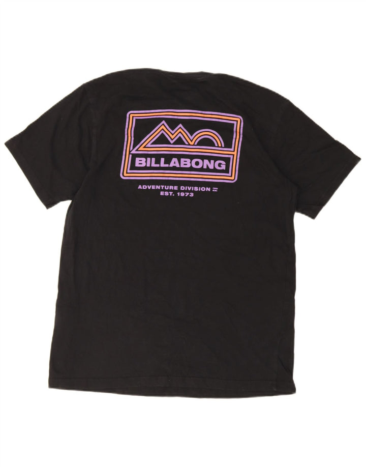Tricou grafic pentru bărbați Billabong Top Mediu Lână Neagră