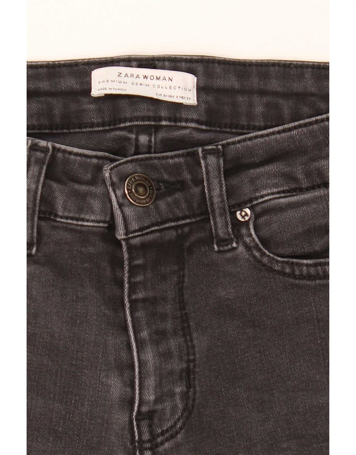 Blugi evazați pentru femei Zara EU 34 2XS W24 L31 gri