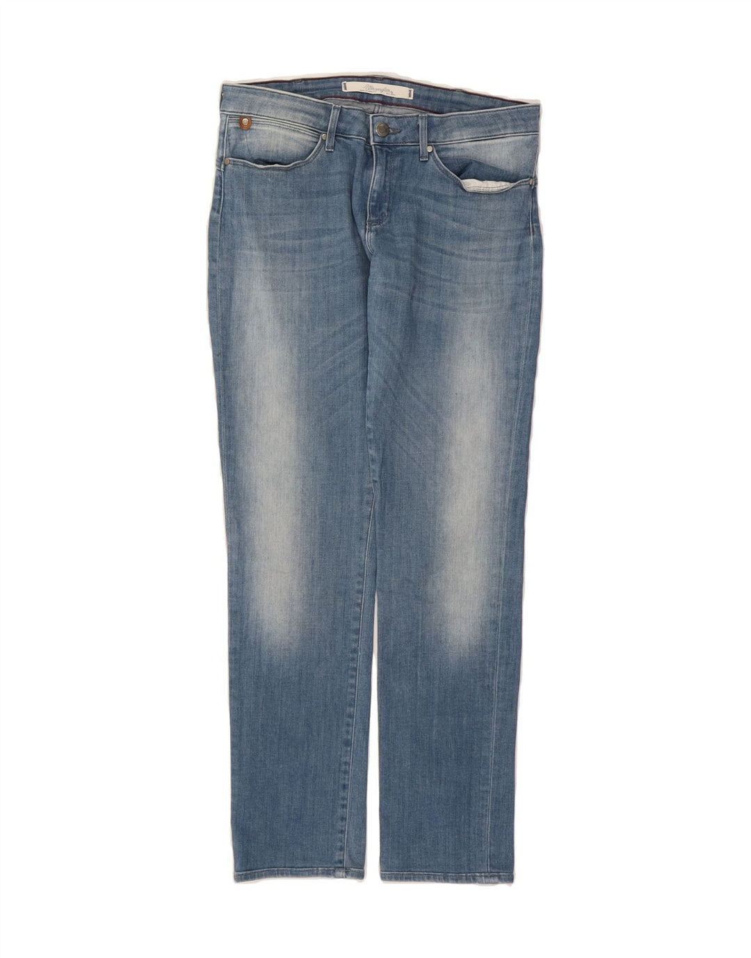 WRANGLER Womens Molly Slim Jeans W28 L29  Blue Cotton Vintage Wrangler and Second-Hand Wrangler from Messina Hembry 