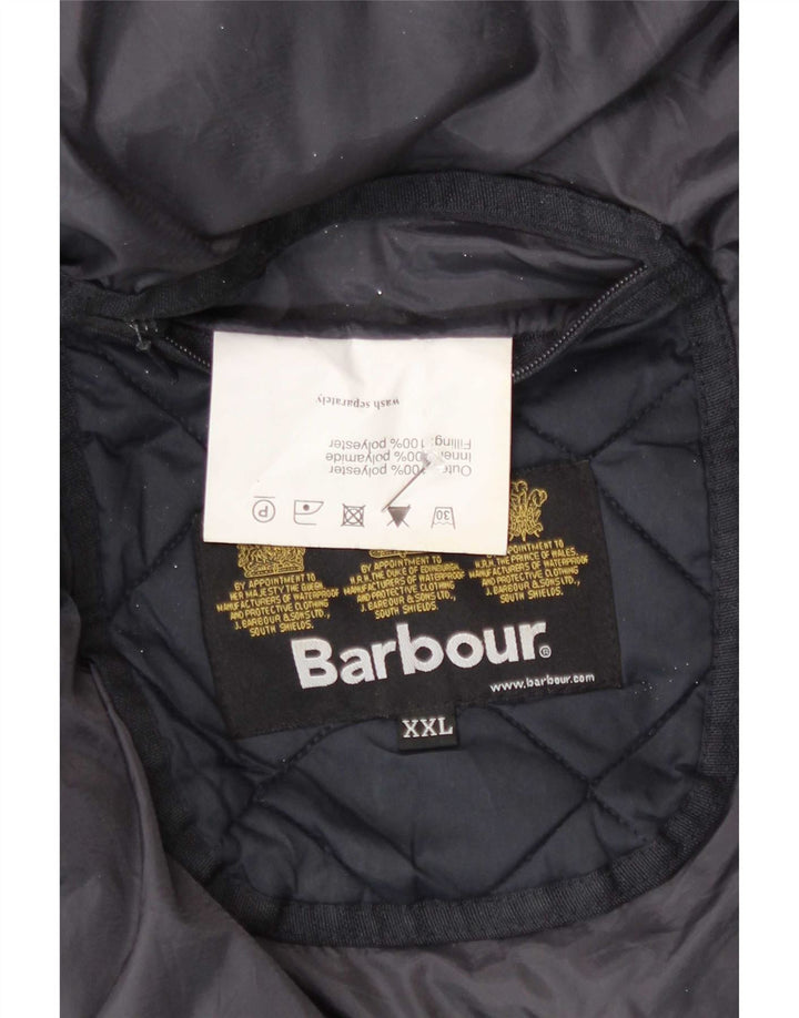Jachetă matlasată pentru bărbați Barbour UK 44 2XL Bleumarin Poliester