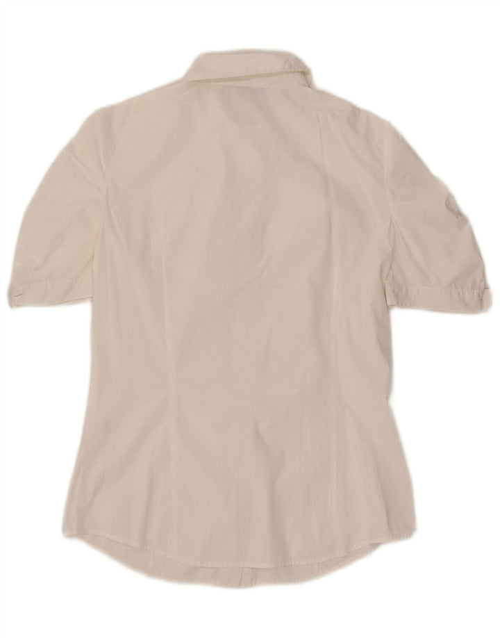 Cămașă cu mânecă scurtă pentru femei Max & Co. UK 12 Medium White