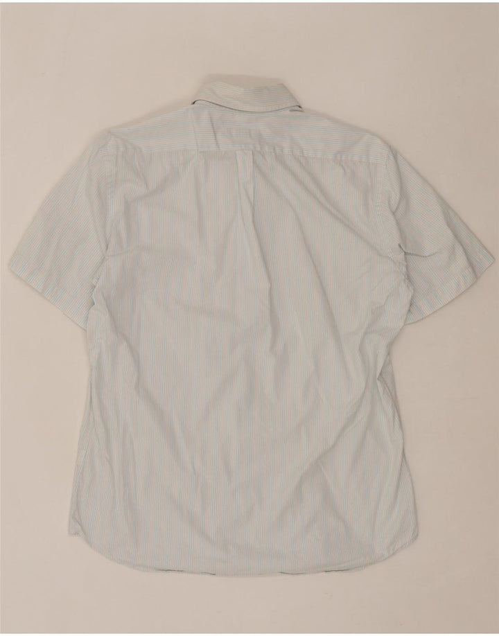 TOMMY HILFIGER Mens Shirt Size 15 3/4 40 Medium Blue Pinstripe Vintage Tommy Hilfiger and Second-Hand Tommy Hilfiger from Messina Hembry 