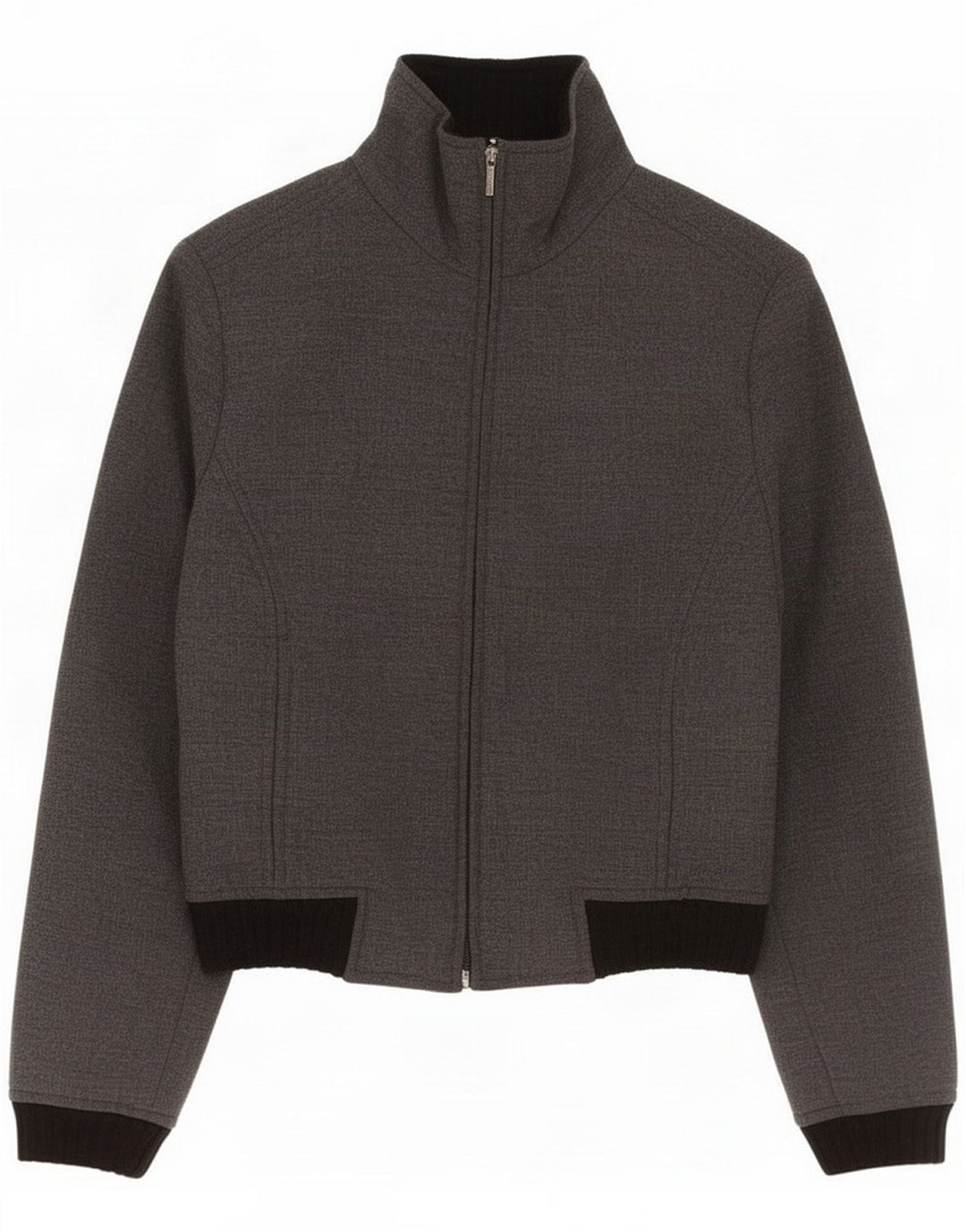 Jachetă bomber pentru femei Trussardi Jeans IT 42 Medium Gri Colorblock