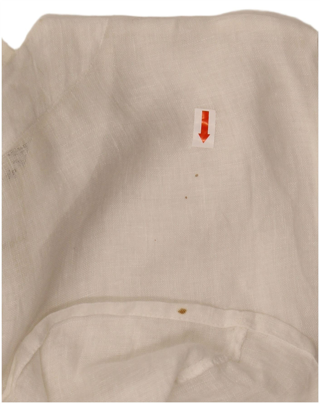 Bluză cămașă cu mânecă scurtă pentru femei VINTAGE IT 48 XL albă