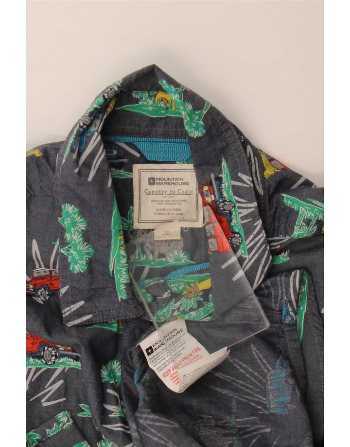 Cămașă Mountain Warehouse Băieți Model Abstrac 12-13 Ani Bleumarin