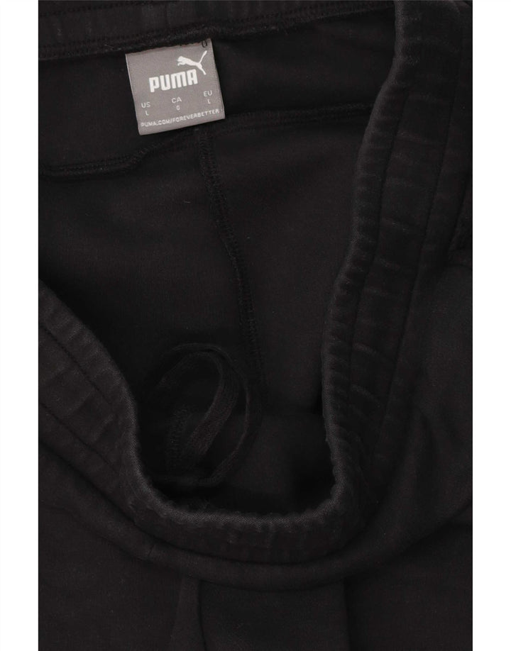 Pantaloni de trening Puma pentru bărbați, mari, negru, bumbac