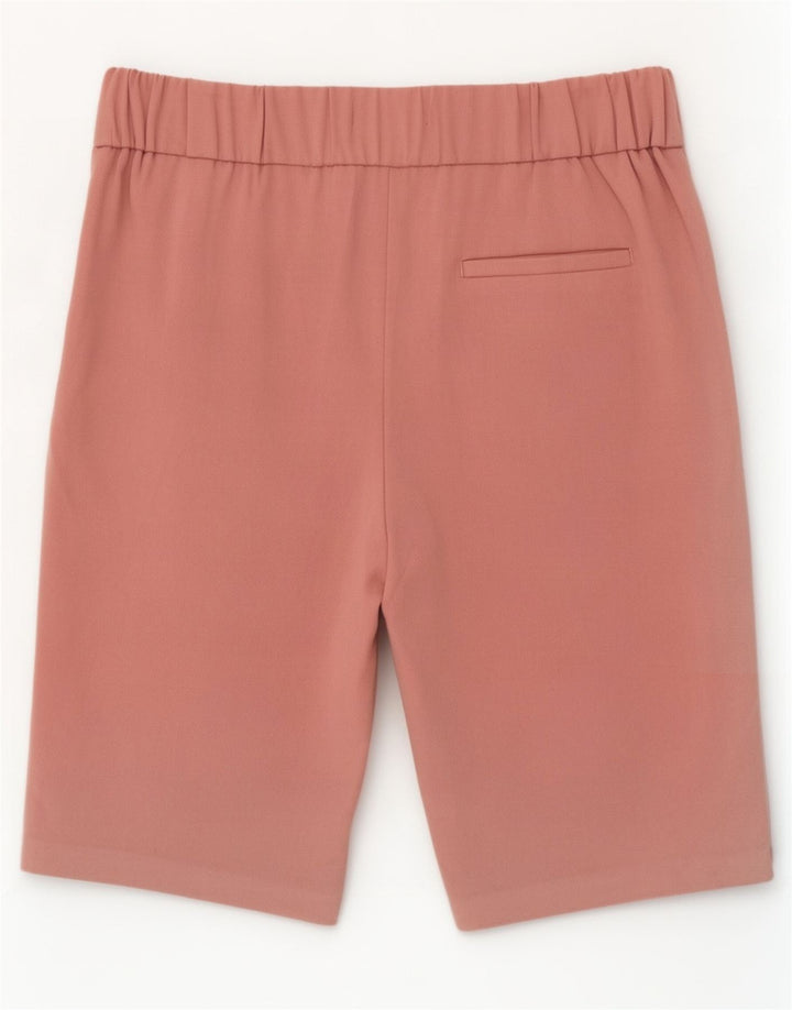 Bermude pentru femei Marks & Spencer UK 12 Medium W30 Poliester roz