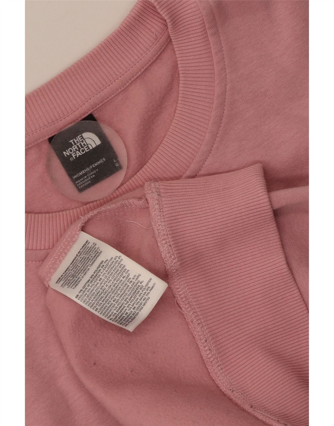 Pulover de hanorac supradimensionat The North Face pentru femei UK 16 Large Pink
