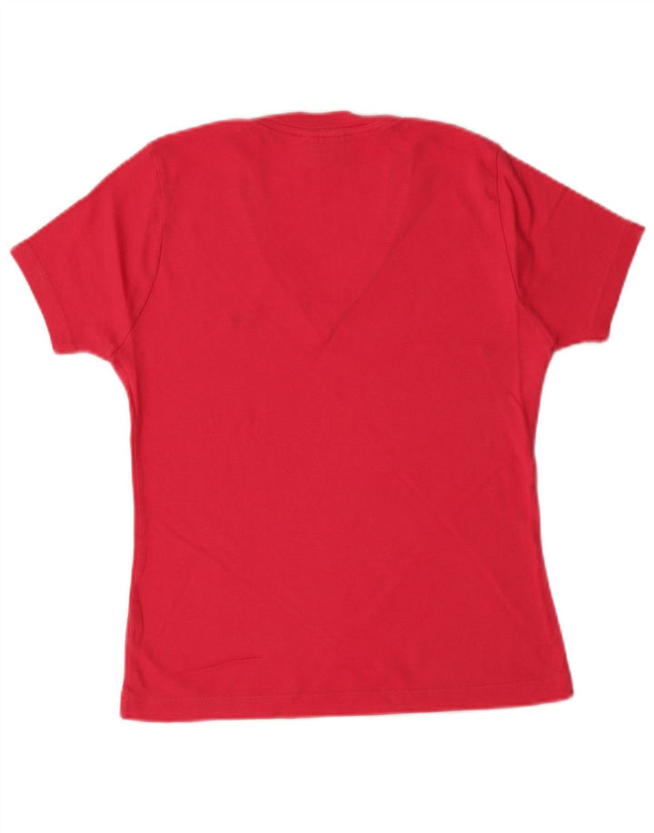 Tricou pentru femei LACOSTE Top Marimea 42 mare bumbac roz