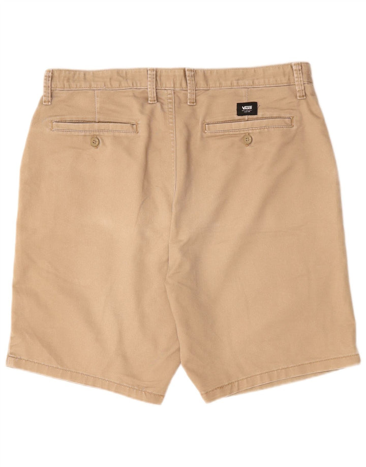 Pantaloni scurți chino pentru bărbați Vans W36, bumbac, bej, mari