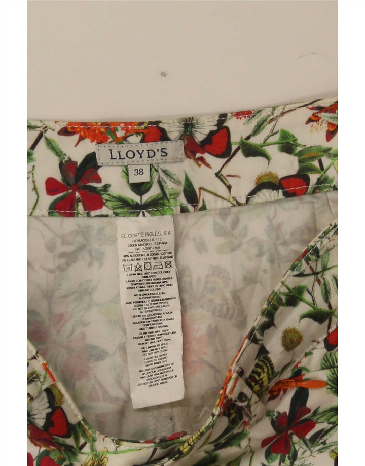 Pantaloni casual pentru femei Lloyd's EU 38 Medium W28 L30 Multicolori Floral