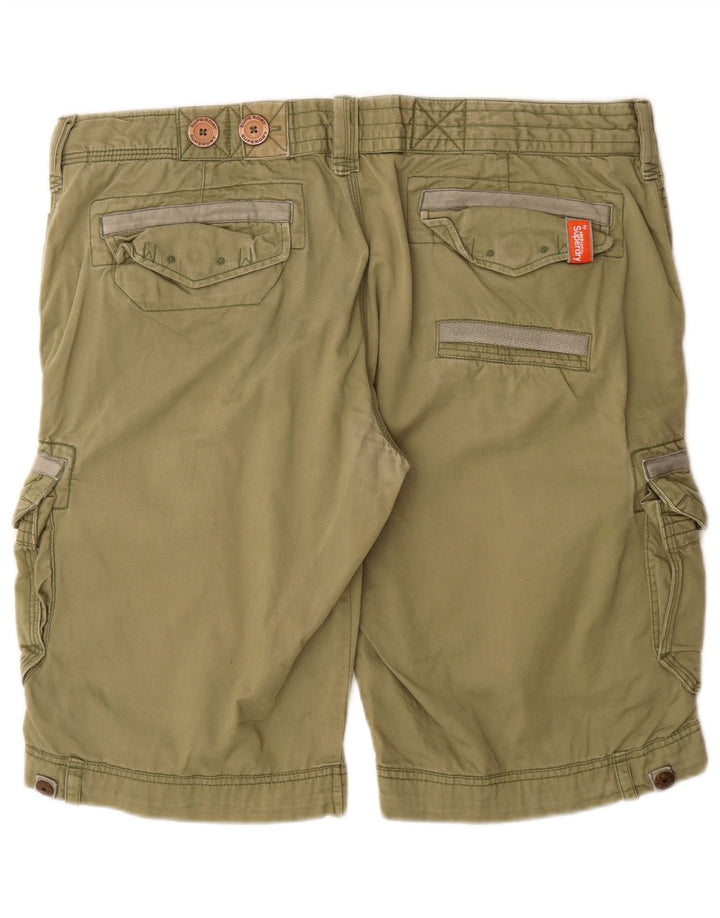 Pantaloni scurti cargo Superdry pentru bărbați 2XL W40 bumbac kaki