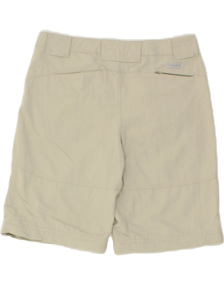 COLUMBIA Womens Chino Shorts US 4 Small W30 Beige Nylon Vintage Columbia and Second-Hand Columbia from Messina Hembry 