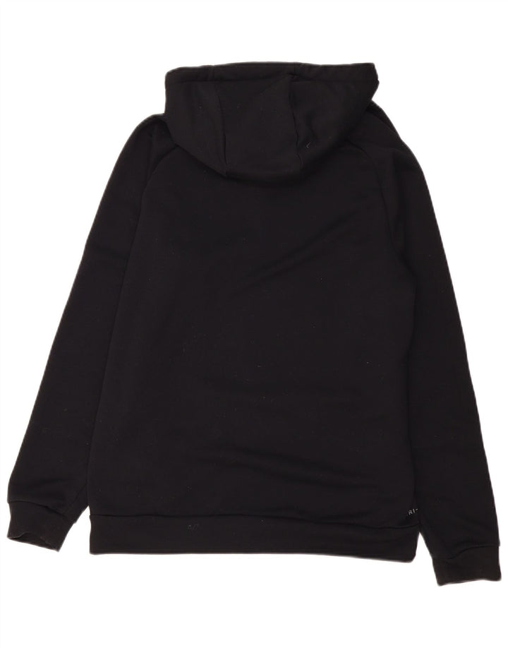 Pulover Nike Dri Fit Graphic pentru bărbați, poliester mediu negru
