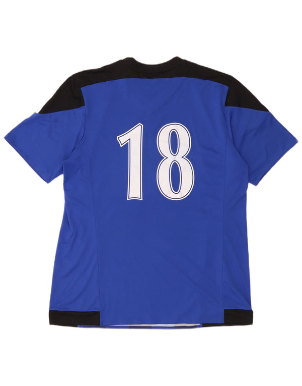 Tricou pentru bărbați Adidas Climacool Graphic Top XL Albastru Poliester color bloc