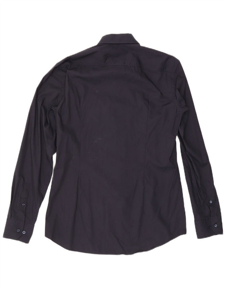 Cămașă pentru bărbați Hugo Boss Slim Fit Mărimea 39 15 1/2 Mediu Bleumarin