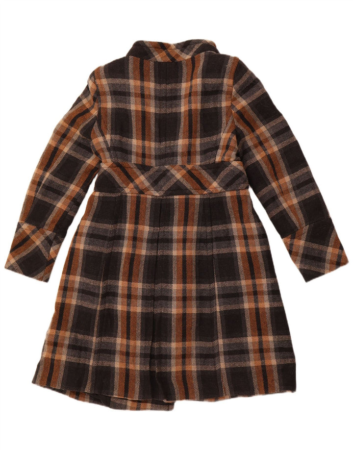 Palton dublu pentru femei ZARA UK 14, mare, negru, acrilic