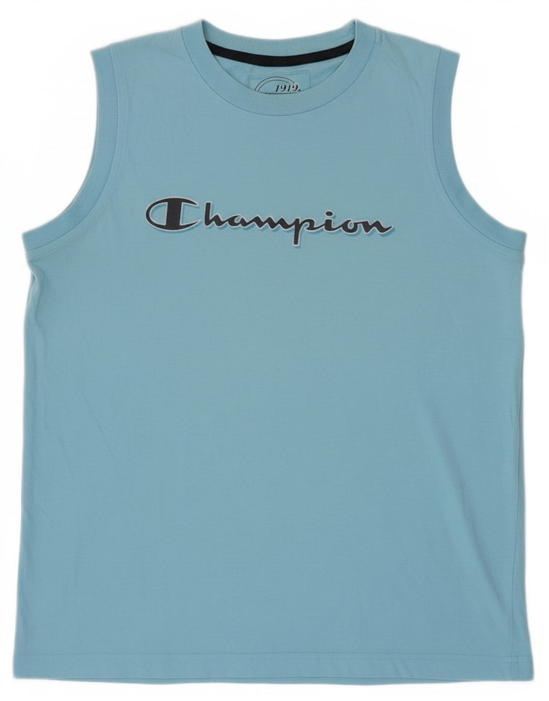 Champion Vestă Grafică Băieți Top 13-14 Ani XL Bumbac Albastru