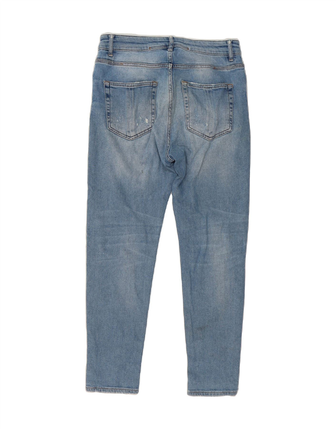 ZARA Mens Distressed Slim Jeans W31 L27 Blue Cotton Vintage Zara and Second-Hand Zara from Messina Hembry 